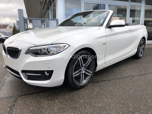 BMW 218i Cabrio Sport Line (F23)