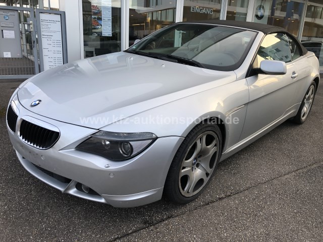 BMW 630i Cabrio 3ltr. 6 Zylinder 258PS (E64)(2004->)